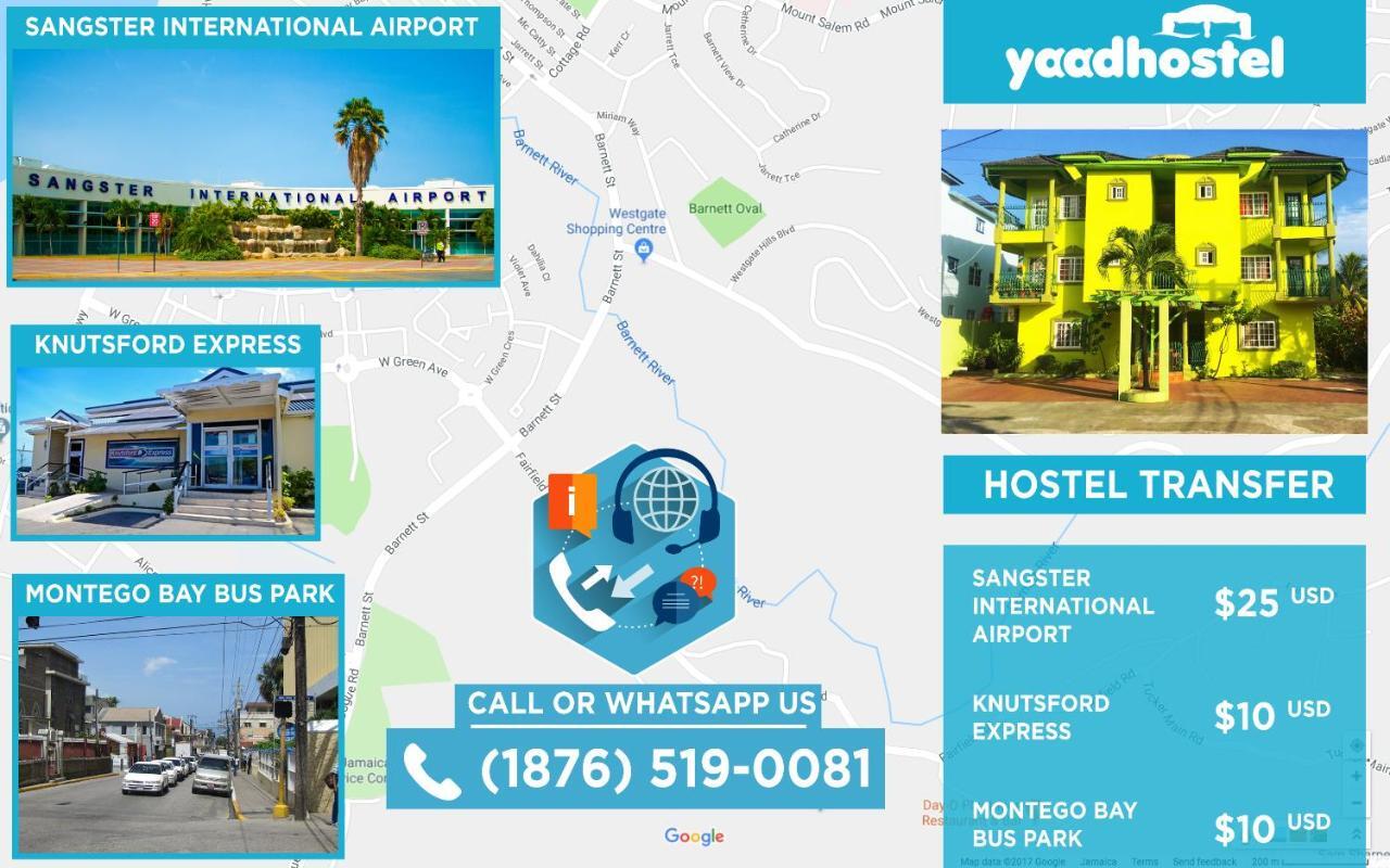 Yaad Hostel Montego Bay Exteriör bild